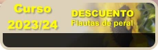 DESCUENTO Flautas de peral Curso 2023/24